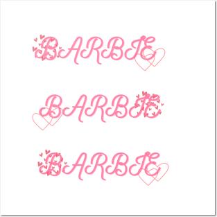 Barbie Posters and Art